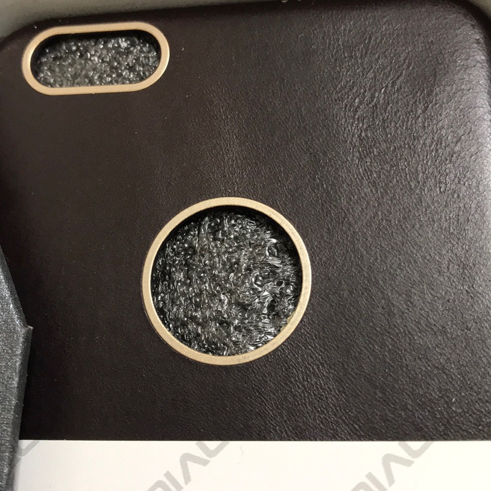 iPhone 6S Plus Dark Brown Luxury Real Leather Case - Picture 5 of 5